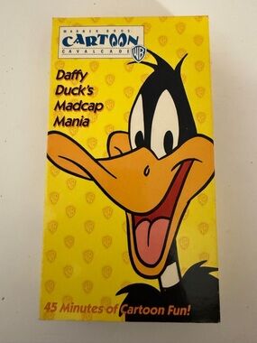Vintage Daffy Duck’s Madcap Mania VHS (1988) Warner Bros Cartoon Cavalcade